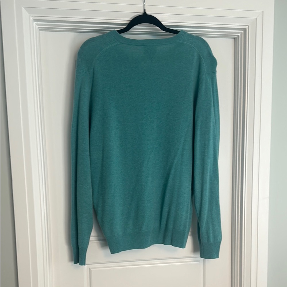 Jos. A. Bank Blue V-Neck Sweater - Picture 3 of 3